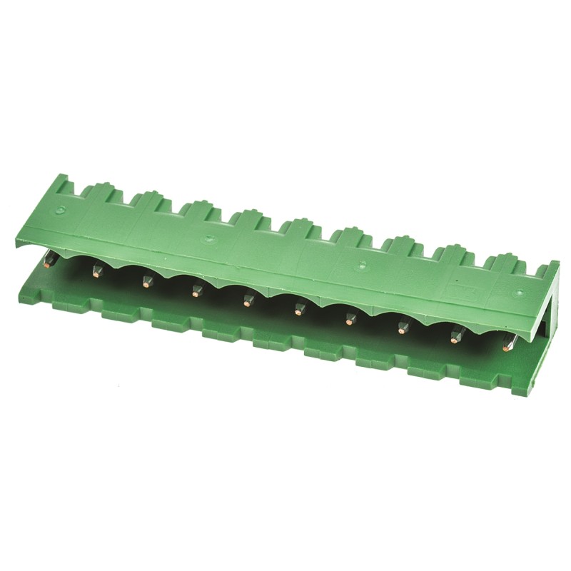 100 pcs - TE Connectivity 5.08mm Pitch 10 Way Pluggable Terminal Block, Header, Through Hole, Solder Termination