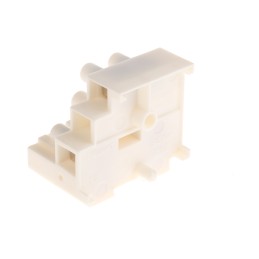 1 Bag of 10 - CAMDENBOSS Fused Terminal Block, 2-Way, 20A, 4 mm² Wire, Screw Down Termination