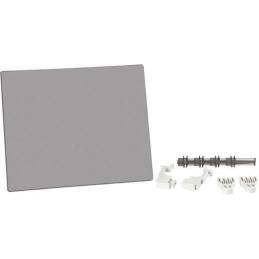 1 pcs - ABB GEMINI Series Metal Base Plate, 285mm H, 235mm W for Use with Low Voltage Insulating Switchboard