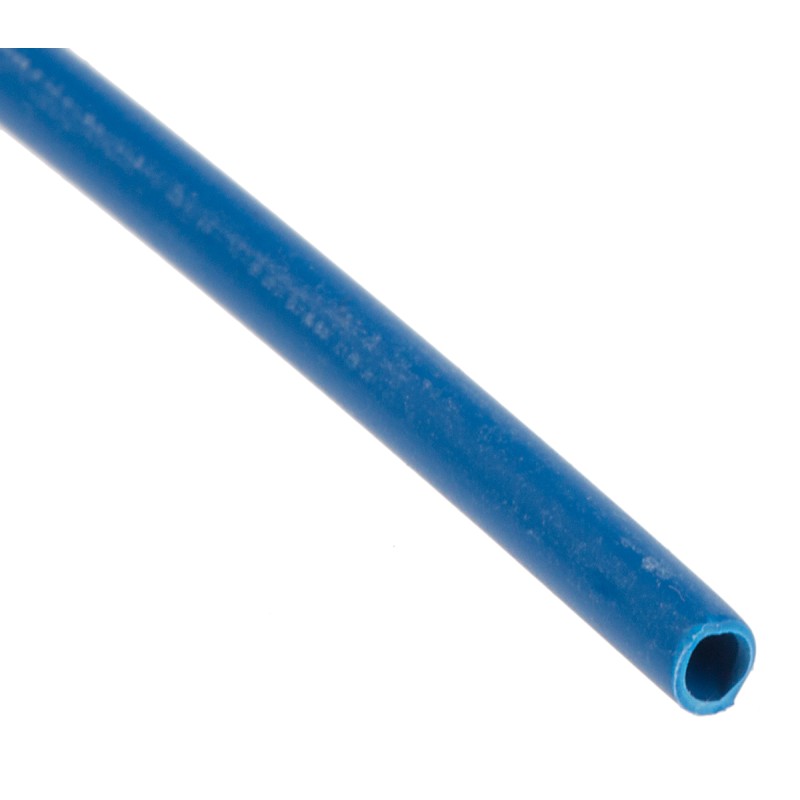 1 Bag of 1 - RS PRO Halogen Free Heat Shrink Tubing, Blue 1.6mm Sleeve Dia. x 1.2m Length 2:1 Ratio
