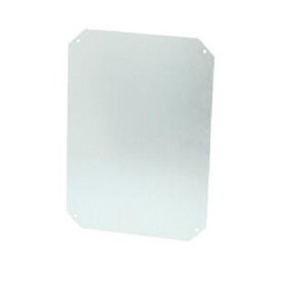 1 pcs - Fibox Galvanised Steel Mounting Plate, 280mm W, 1mm L