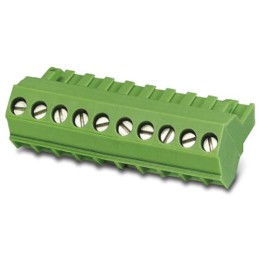 100 pcs - Phoenix Contact 5.08mm Pitch 4 Way Pluggable Terminal Block, Plug, Plug-In, Screw Termination