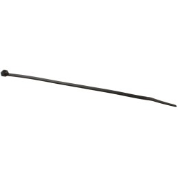1 Bag of 100 - RS PRO Cable Tie, Heat Stabilised, 203mm x 4.6 mm, Black Nylon, Pk-100