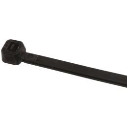 1 Bag of 100 - RS PRO Cable Tie, 385mm x 4.8 mm, Black Nylon, Pk-100