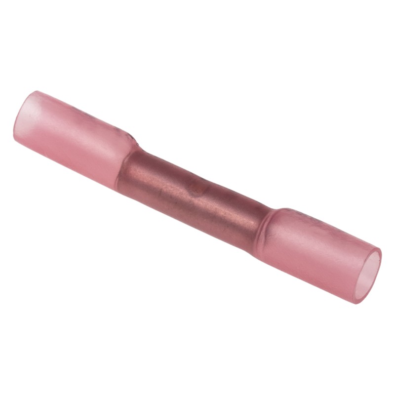 1 Bag of 10 - RS PRO Heat Shrink Splice Connector, Red, Insulated