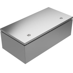 1 pcs - RS PRO 304 Stainless Steel Wall Box, IP66, IP69, 600 mm x 300 mm