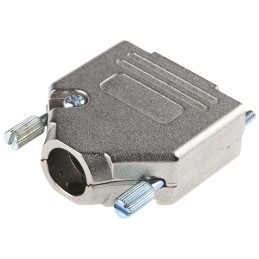 1 pcs - MH Connectors MHDTZK Series Zinc D Sub Backshell, 15 Way, Strain Relief