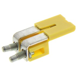 1 Bag of 10 - Weidmuller WQV Series Jumper Bar for Use with DIN Rail Terminal Blocks, 32A