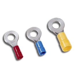 100 pcs - MECATRACTION Insulated Ring Terminal