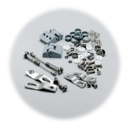 1 pcs - Fibox Fixing Lug 11 x 42mm for use with ALU, EURONORD