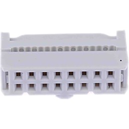 1 pcs - RS PRO 16-Way IDC Connector Socket for Cable Mount, 2-Row