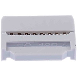 1 pcs - RS PRO 16-Way IDC Connector Socket for Cable Mount, 2-Row