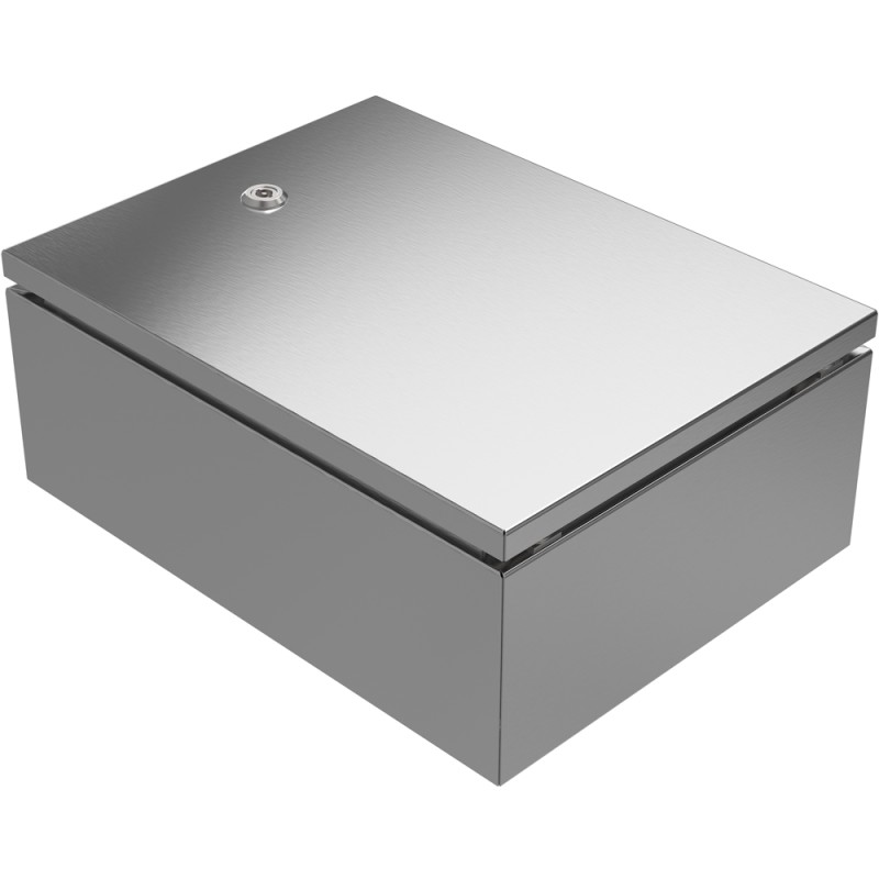 1 pcs - RS PRO 304 Stainless Steel Wall Box, IP66, IP69, 300 mm x 400 mm