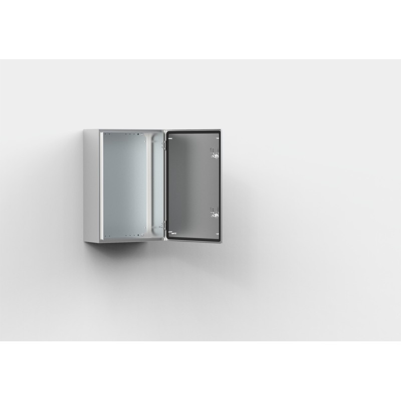 1 pcs - nVent HOFFMAN 304 Stainless Steel Wall Box, IP66, 400 mm x 400 mm x 210mm