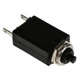 1 pcs - ETA Thermal Circuit Breaker - 106-P30 Single Pole 250V Voltage Rating Panel Mount, 5A Current Rating