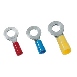 100 pcs - MECATRACTION Insulated Ring Terminal