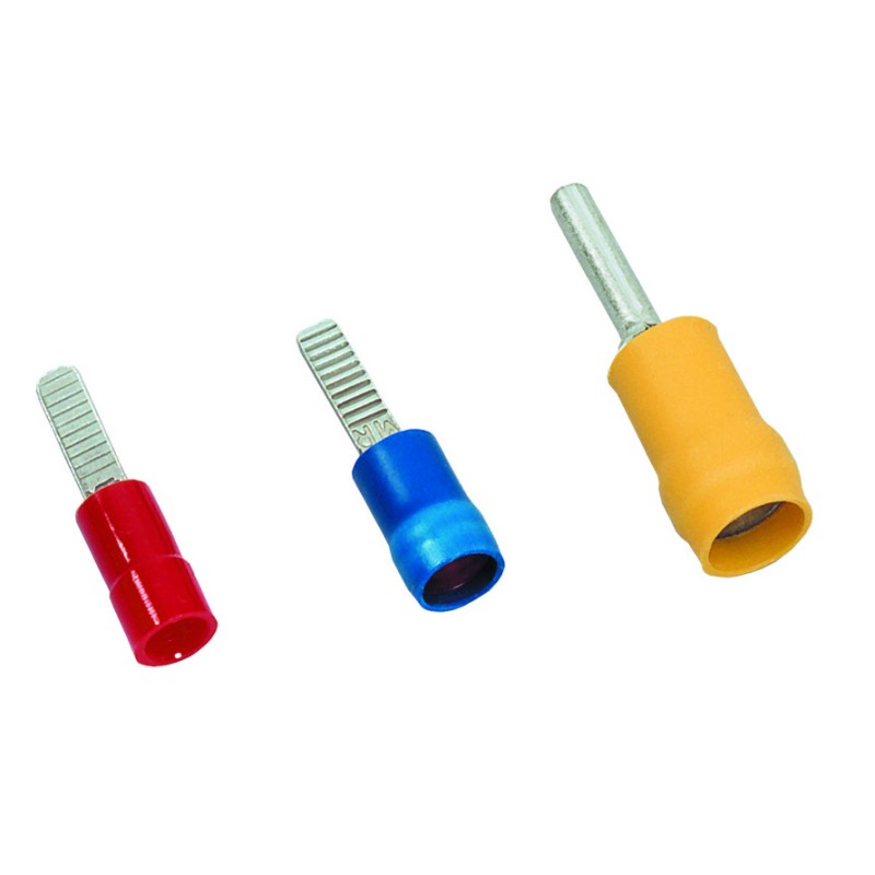 100 pcs - MECATRACTION Insulated Crimp Blade Terminal