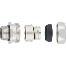 1 Kit - Lapp Flexible Contractor Pack Conduit, 21mm Nominal Diameter, Galvanised Steel, Grey