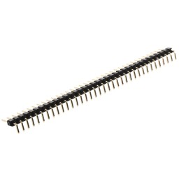 1 pcs - HARWIN M20, 2.54mm Pitch, 36 Way, 1 Row, Right Angle Pin Header, Through Hole