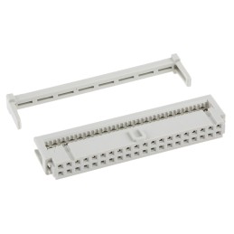 1 pcs - HARTING 40-Way IDC Connector Socket for Cable Mount, 2-Row