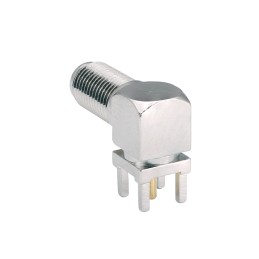 1 pcs - TE Connectivity, jack PCB Mount SMA Connector, Through Hole Termination, Right Angle Body