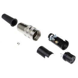 1 pcs - binder Circular Connector, 3 Contacts, Cable Mount, M16 Connector, Socket, Female, IP40, 680 Series