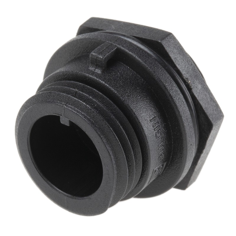 1 pcs - Bulgin Circular Connector, 6 Contacts, Front Mount, Miniature Connector, Plug, Male, IP68, Buccaneer 400 Series