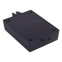 1 pcs - RS PRO Black ABS Enclosure, IP54, Flanged, 112.8 x 65.3 x 21.8mm