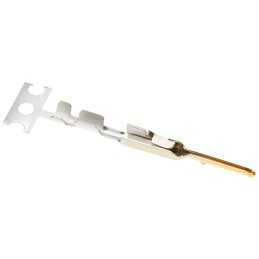 50 pcs - TE Connectivity AMPMODU MTE Series Male Crimp Terminal, 26AWG Min, 22AWG Max