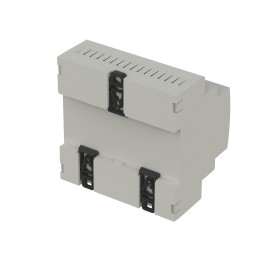 1 pcs - Bopla CombiNorm-Control Series Light Grey Flame Retardant ABS Enclosure, IP20, 89.2 x 89.8 x 65.2mm