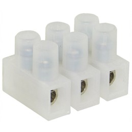 1 pcs - TE Connectivity Terminal Strip, 3-Way, 30A, 26 - 12 AWG Wire, Screw Termination