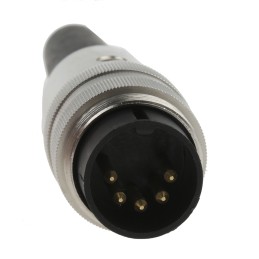 1 pcs - Lumberg, SV 5 Pole M16 Din Plug, DIN EN 60529, 5A, 60 V ac IP40, Screw On, Male, Cable Mount
