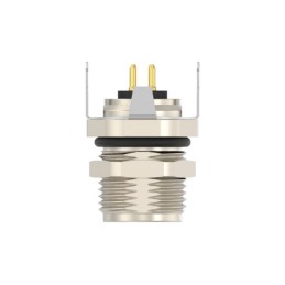 1 pcs - TE Connectivity Circular Connector, 4 Contacts, Rear Mount, M8 Connector, Socket, Female, IP67, T4040110044 Series