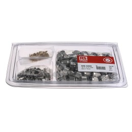 100 pcs - RS PRO, Plug Cable Mount TNC Connector, 50Ω, Crimp Termination, Straight Body