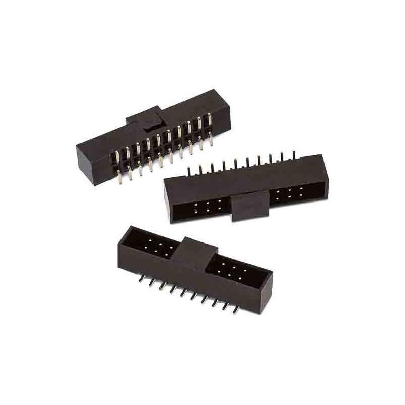 1 pcs - Wurth Elektronik WR-BHD Series Vertical PCB Header, 44 Contact(s), 2.0mm Pitch, 2 Row(s)