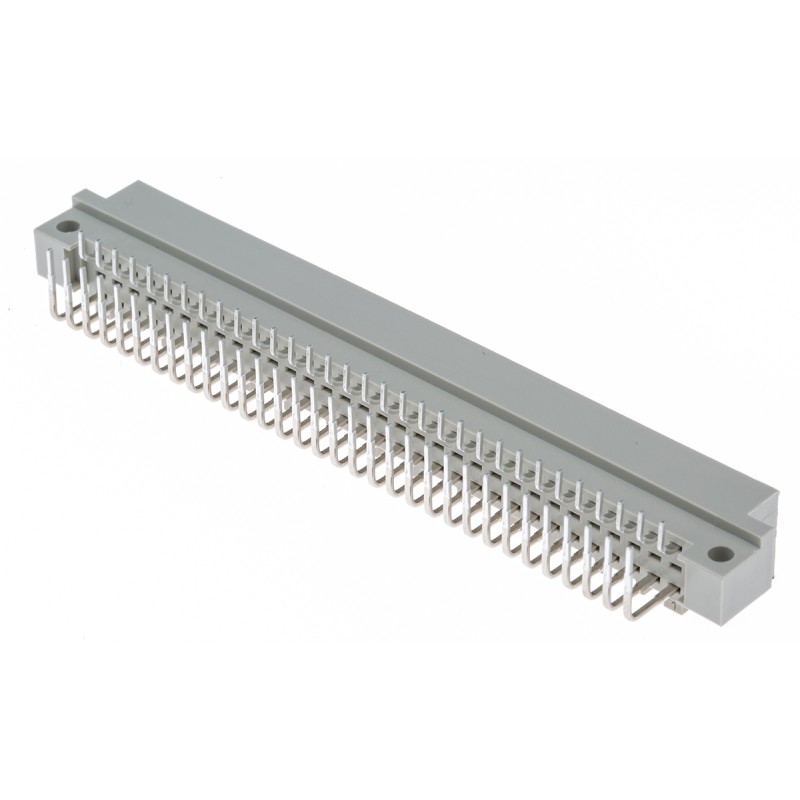 100 pcs - Harting 64 Way 2.54mm Pitch, Type C Class C2, 2 Row, Right Angle DIN 41612 Connector, Plug