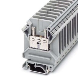 50 pcs - Phoenix Contact UHSK/S 2000 Series Grey Feed Through Terminal Block, 0.5 - 10mm², 1-Level, Screw Termination