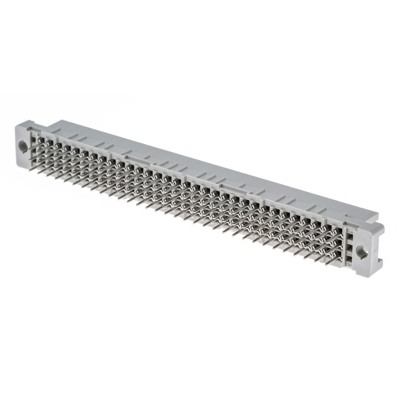 100 pcs - HARTING 96 Way 2.54mm Pitch, Type C Class C2, 3 Row, Straight DIN 41612 Connector, Socket