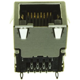 1 pcs - TE Connectivity 1888250 Series Female RJ45 Connector, PCB Mount, Cat5, STP Shield