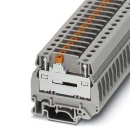 50 pcs - Phoenix Contact UGSK/S + GS Series Grey Terminal Block, 0.5 - 10mm², 1-Level, Screw Termination