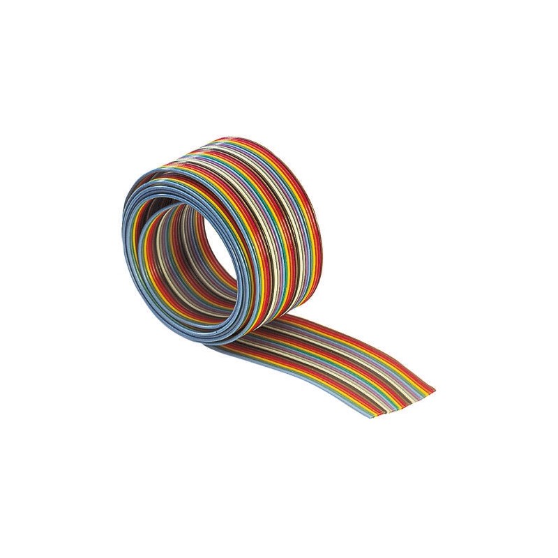 1 Reel of 30 M - Harting Flat Ribbon Cable, 34-Way, 1.27mm Pitch, 30m Length