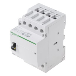 1 pcs - Schneider Electric iCT Series Contactor, 230 V ac Coil, 4-Pole, 40 A, 4NO, 400 V ac