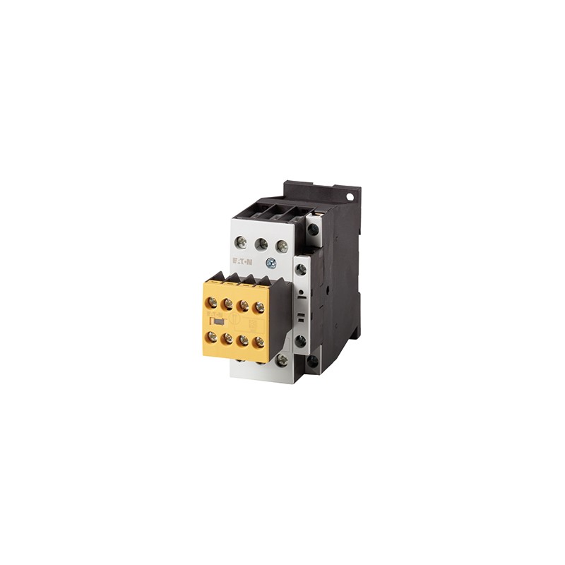 1 pcs - Eaton Contactor, 110 V ac @ 50 Hz, 120 V ac @ 60 Hz Coil, 3-Pole, 25 A, 3NO, 400 V ac