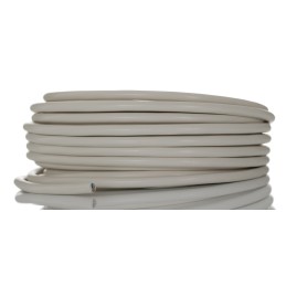 1 Bag of 10 M - RS PRO 2 Core Power Cable, 0.75 mm², 10m, White PVC Sheath, Mains, 6 A, 300/500 V