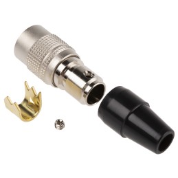 1 pcs - Hirose HR10 Series Female Cable Mount Circular Connector, 4 contacts Plug