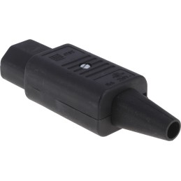 100 pcs - Schurter C13 Cable Mount IEC Connector Socket, 10A, 250 V