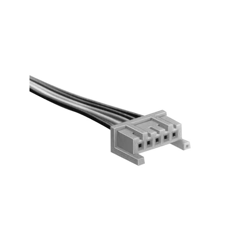 50 pcs - Hirose, DF1 Female Crimp Connector Housing, 2.5mm Pitch, 3 Way, 1 Row