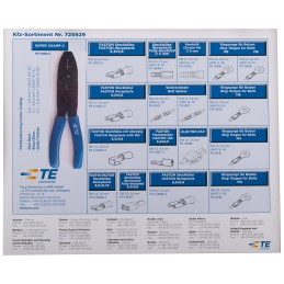 1 pcs - TE Connectivity Automotive Service PIDG Splices/Terminals, Plasti-Grip Terminals Crimp terminal Kit