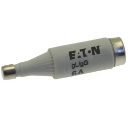 1 pcs - Eaton 6A DI Bottle Fuse, E16 Thread Size, gG, 500V ac