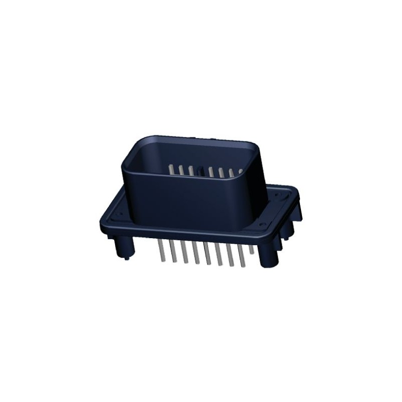 1 pcs - TE Connectivity, AMPSEAL Automotive Connector 35 Way, Solder Termination